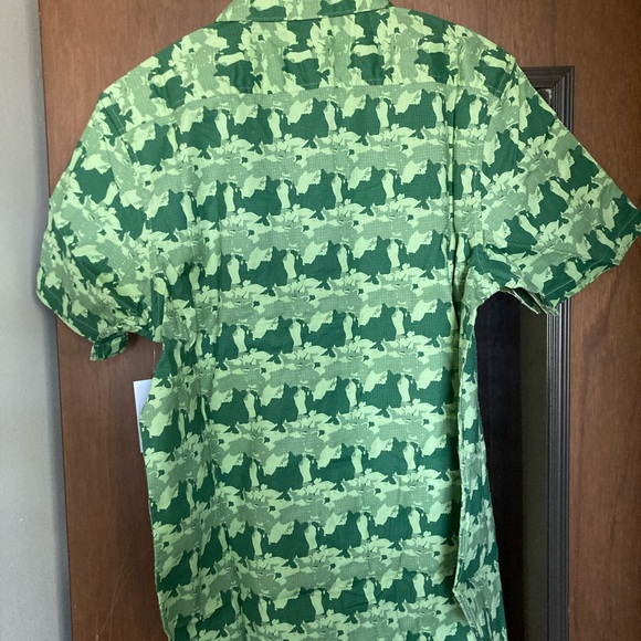 Stoic Cotton Camp Shirt New with Tags - Picture 4 of 5